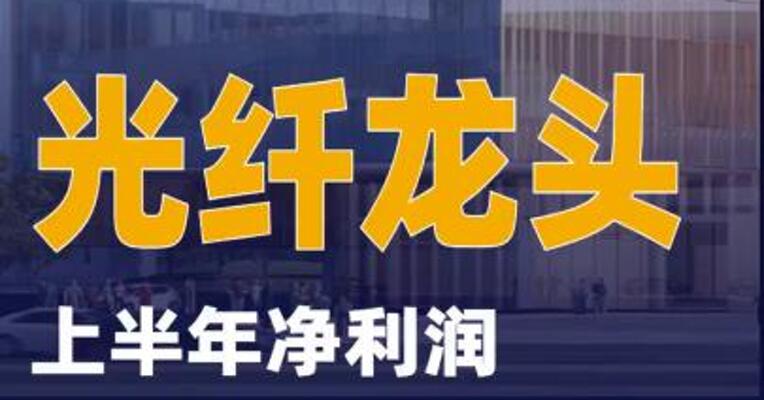 光纤龙头上半年净利润大增888.88%