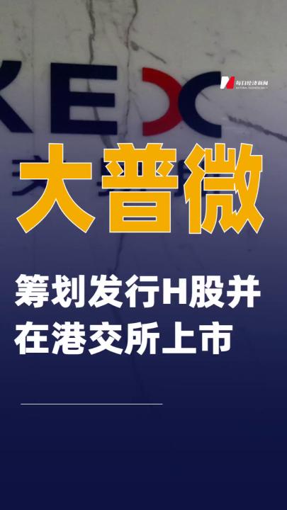 大普微：筹划发行H股并在港交所上市
