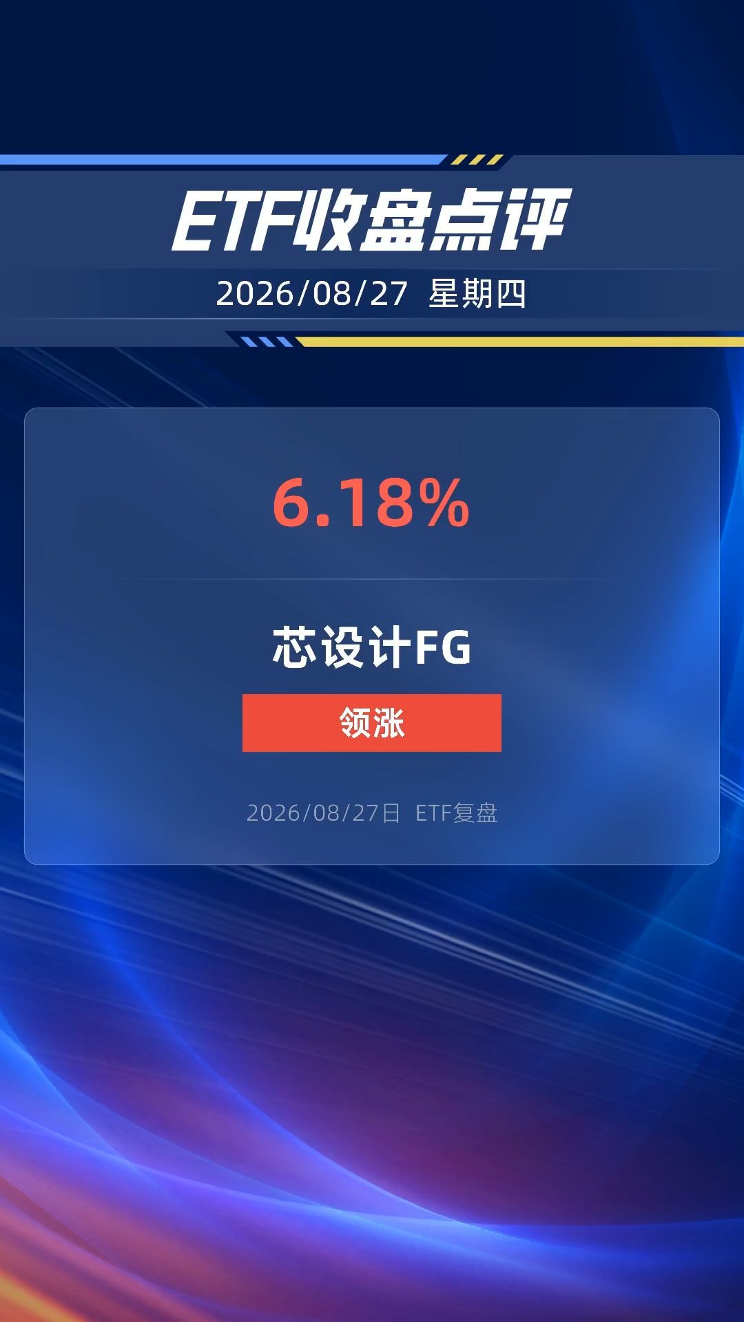 科创芯片设计ETF富国涨超6%