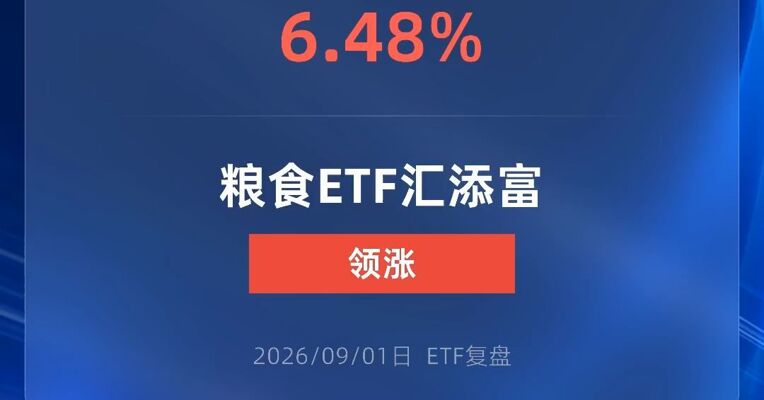 粮食ETF汇添富涨超6%