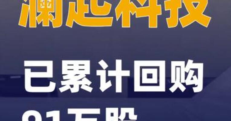澜起科技：已累计回购91万股