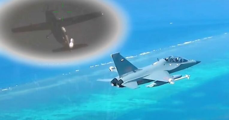 现场！中国空军：立即离开，否则将采取措施