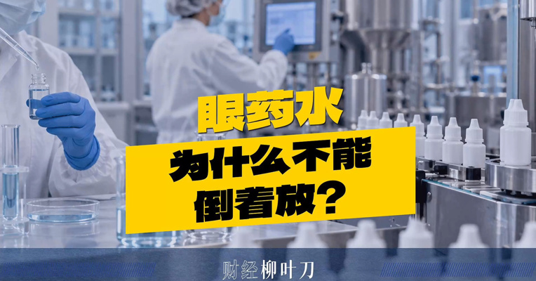 眼药水为什么不能倒着放？