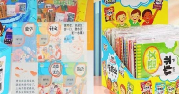 “课本”“作业”能当零食吃？多地监管部门提醒 这类网红食品隐患突出#可食用课本