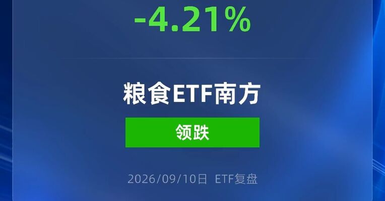 粮食ETF跌超4%