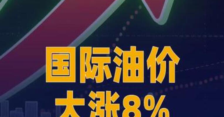 国际油价大涨8%，布油逼近110美元大关  