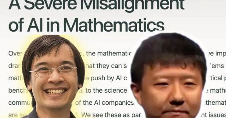 25位菲尔兹奖得主集体警告 警告人工智能快速用于解决数学问题可能使AI发展目标与数学研究目标“严重错位”