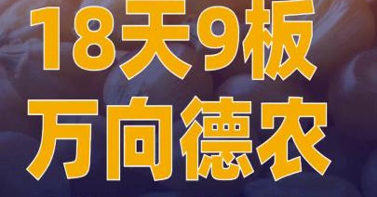 18天9板万向德农：当前玉米种业市场整体供大于求
