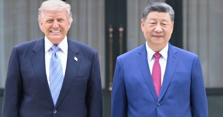 外交部发言人毛宁发布中美元首历次互动视频，配文“期待下次跨越太平洋的握手”