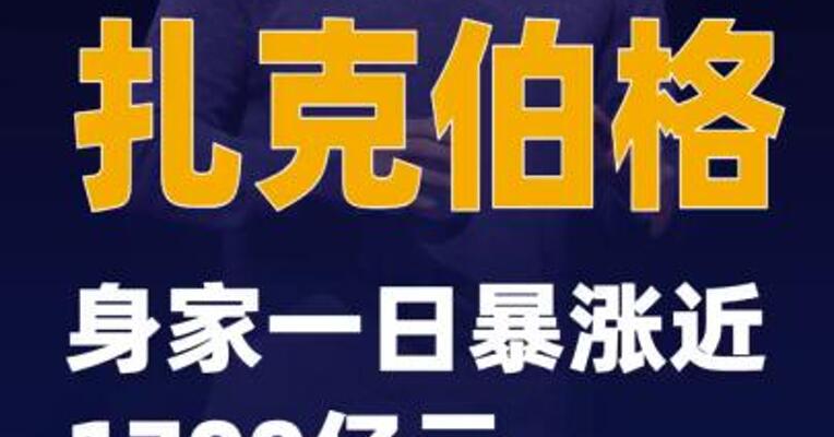 Muse大火 扎克伯格身家一日暴涨近1700亿元