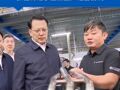 重庆市委书记袁家军赴张雪机车调研：大力支持企业乘势而上、做强做大，加快建设有世界领先水平的摩托车企业，张雪介绍了企业生产经营情况