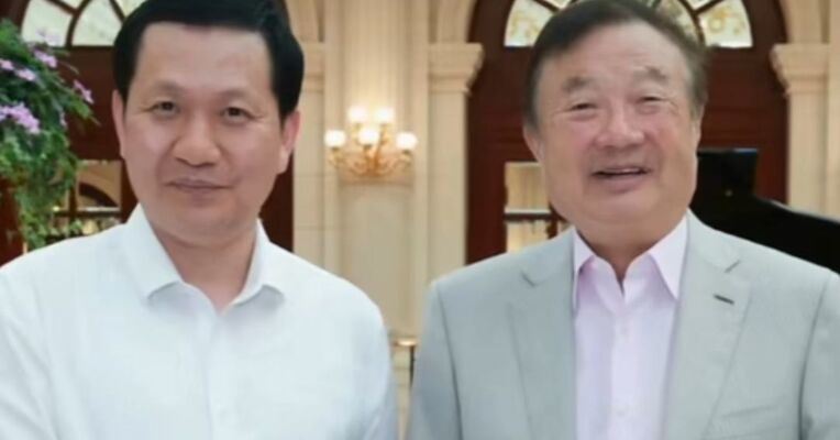 任正非罕见露面与东风汽车冯长军会面 双方深化智能汽车战略合作