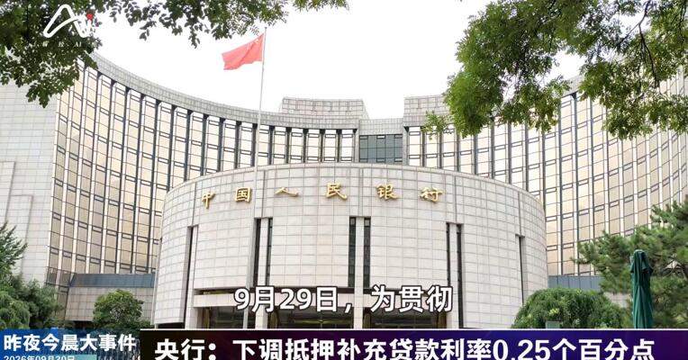 2026年9月30日金融新版早参