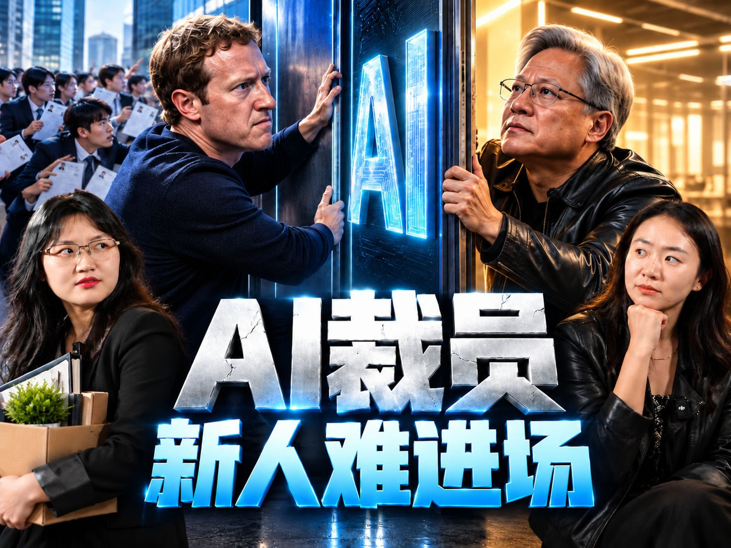 AI裁员浪潮下，没被裁的人，安全吗？