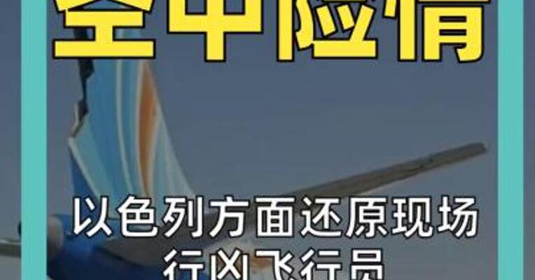 以色列方面还原现场： 行凶飞行员 要让约180名乘客 一起坠毁！
