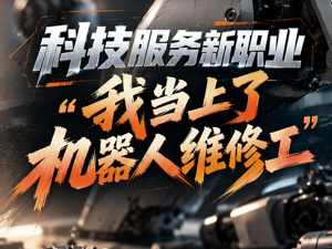科技服务新职业｜“我当上了机器人维修工”：Z世代极客，在方寸调校间见证AI产业新生