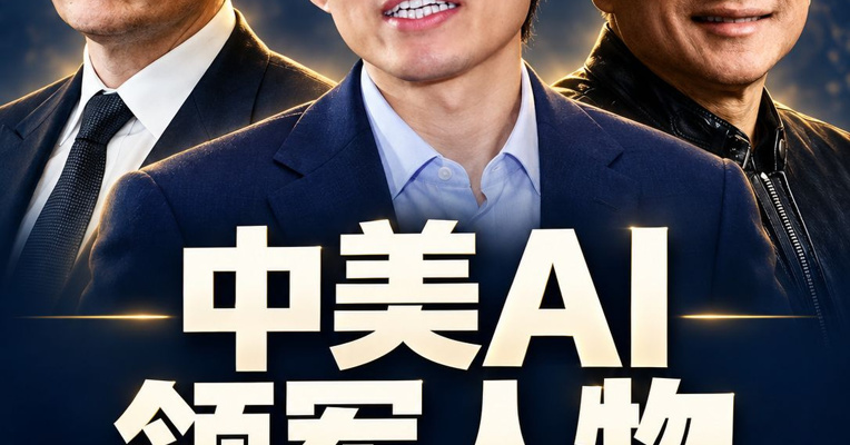 中美AI领军人物学历身家对比