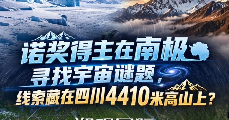 诺奖得主在南极寻找宇宙谜题，线索藏在四川4410米高山上？