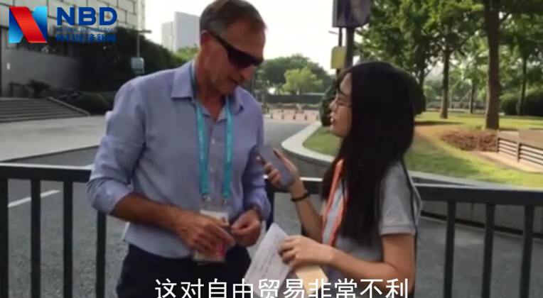 每经记者采访维实洛克亚太区执行董事罗朗博