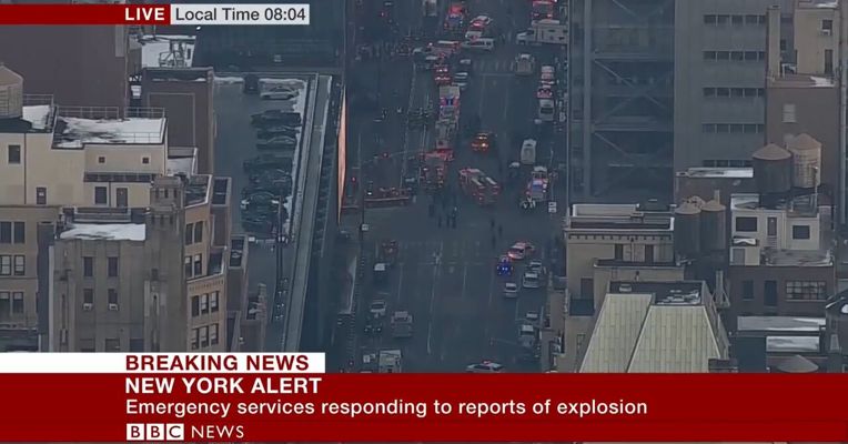 坐标 | 11日纽约曼哈顿发生爆炸