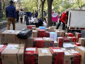 快递数量剧增带来包装垃圾膨胀