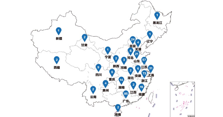 视频丨2017年A股IPO家数区域分布揭晓，看看你的家乡通过了多少家？
