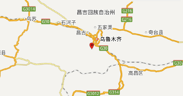 中国地震台网正式测定：新疆乌鲁木齐市乌鲁木齐县发生4.8级地震