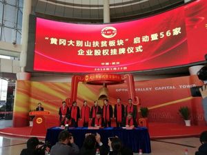 湖北资本市场启动扶贫板块 2018年拟实现直接融资15亿元