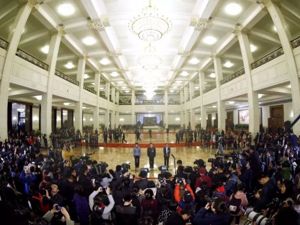 今天，在全国两会“委员通道”上，他们这样说……