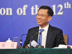 刘昆出任财政部部长 将啃财税体制改革硬骨头