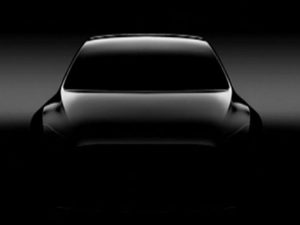 特斯拉公布Model Y跨界车预告图 或将明年3月发布