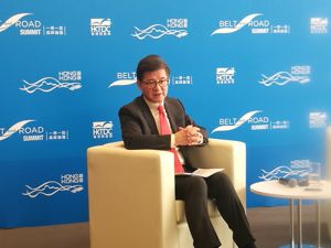 专访丨香港贸发局主席罗康瑞：香港地区不再是“一带一路”中间人，亦会主动投资