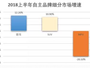 数说丨上半年自主品牌轿车增速超SUV，最大赢家却是TA