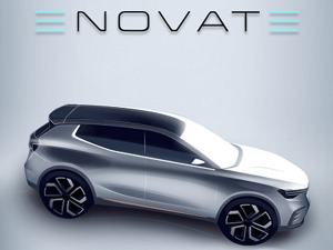 定位B级SUV   电咖ENOVATE品牌首款产品设计图曝光