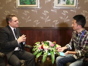 专访英中贸易协会中国区总裁鼎杰夫：成都正成为多个中心 发展外贸需创造良好环境