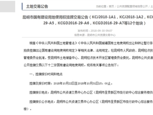 609亩新能源汽车项目用地再次挂牌出让 ，宝能在昆明发生了什么？