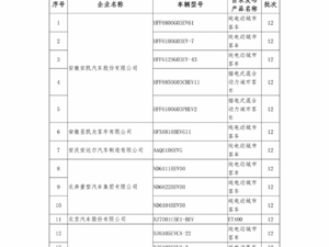 161款无产量新能源车被撤销免征购置税资格