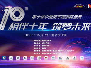 相伴十年 筑梦未来  第十届中国猎车榜发布62项大奖致敬中国汽车业