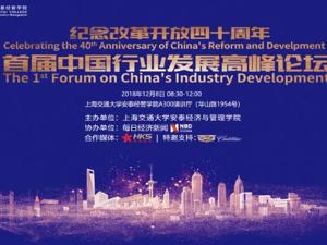 回放丨中国行业发展高峰论坛