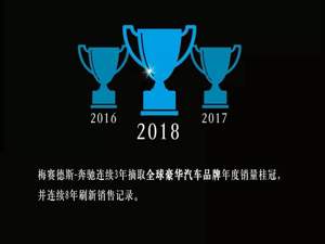 奔驰再夺豪华车全球销冠 中国市场年销突破65万辆