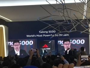 华为发布5G多模终端芯片Balong 5000和商用终端