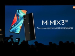 小米在巴塞罗那发布5G版小米MIX 3 售价599欧元