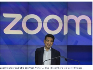 赢过贝佐斯、扎克伯格！Zoom在美IPO首日暴涨72%，曾8次被拒签的华裔创始人走向人生巅峰