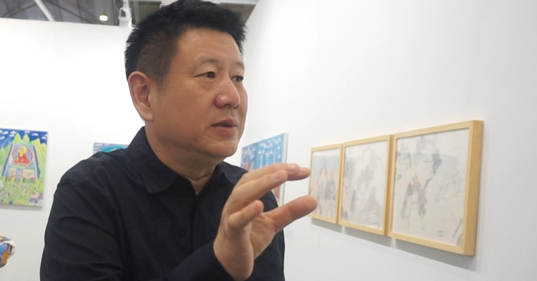 视频 | “最贵在世艺术家”周春芽：不为商品造艺术