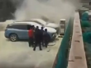 蔚来西安ES8起火调查结果：底盘遭受过撞击，电池短路所致