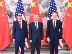 第十轮中美经贸高级别磋商在京举行