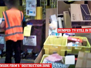 留着比扔了贵？为什么亚马逊要销毁崭新的乐高和电视机