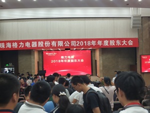 格力电器2018年度股东大会现场问答实录