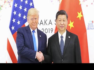 视频：习近平与特朗普进行会晤 中美元首同意重启两国经贸磋商