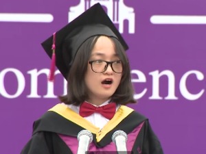 寒门女孩清华毕业典礼上发言：用一年不长的时间，做一件终生难忘的事情 